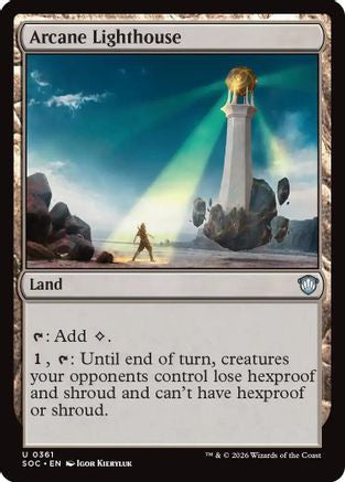 Arcane Lighthouse (SOC-361) - Commander: Secrets of Strixhaven - for just $0.41! 