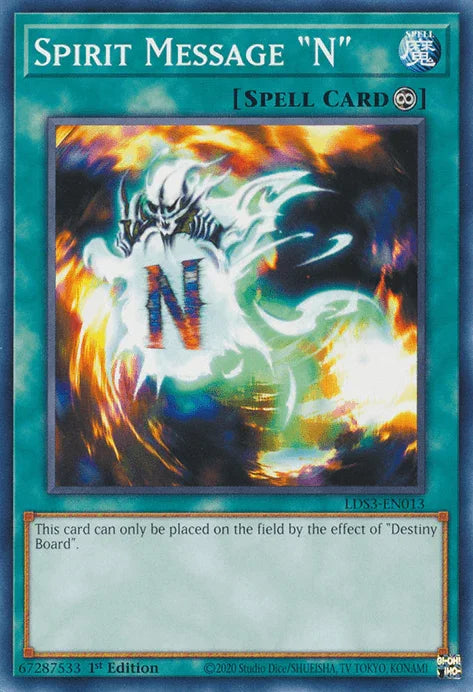 Spirit Message N [LDS3-EN013] Common - for just $0.10! 