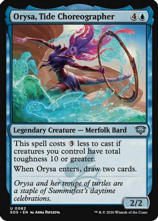 Orysa, Tide Choreographer (SOS-062) - Secrets of Strixhaven - for just $0.04! 