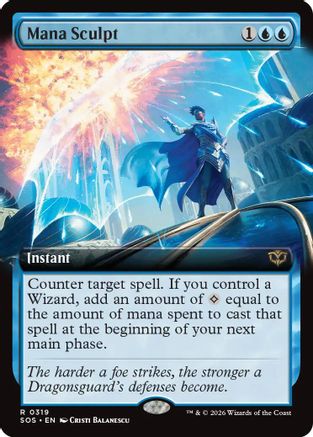 Mana Sculpt (Extended Art) (SOS-319) - Secrets of Strixhaven - for just $0.54! 