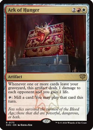 Ark of Hunger (SOS-173) - Secrets of Strixhaven Foil - for just $0.12! 