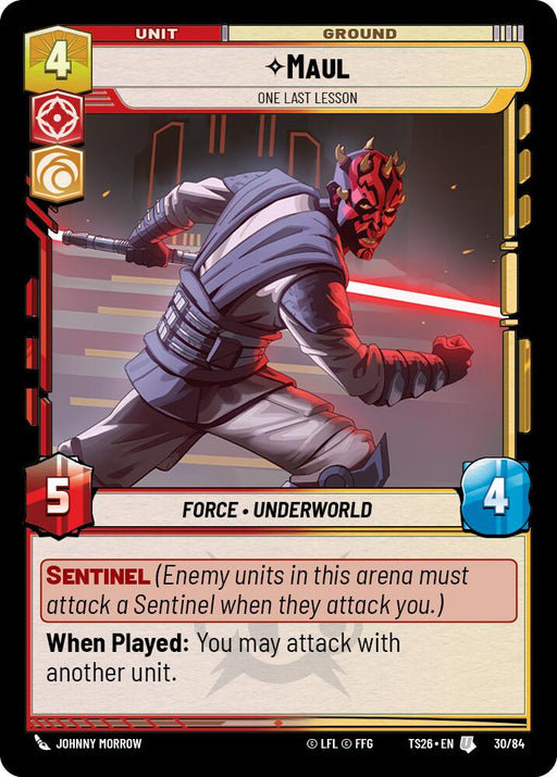 Maul - One Last Lesson (30/84) (30/84) [Twin Suns] - for just $1.75! 