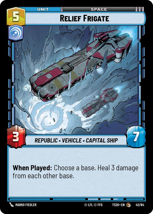 Relief Frigate (42/84) (42/84) [Twin Suns] - for just $0.10! 