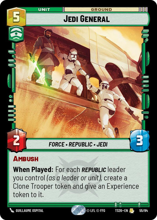 Jedi General (55/84) (55/84) [Twin Suns] - for just $0.30! 