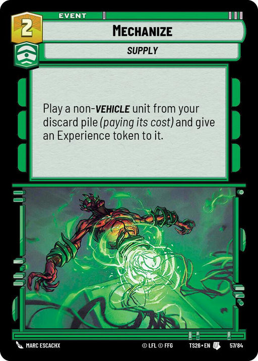 Mechanize (57/84) (57/84) [Twin Suns] - for just $0.20! 