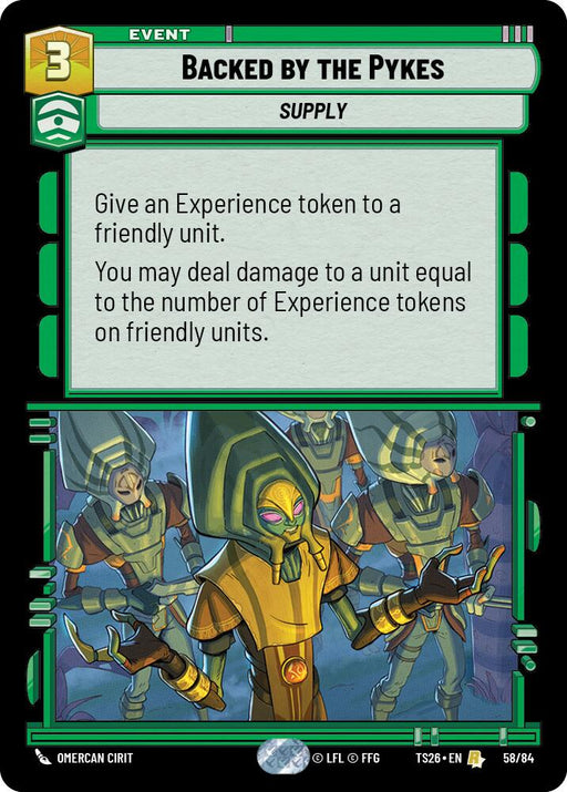 Backed by the Pykes (58/84) (58/84) [Twin Suns] - for just $0.30! 