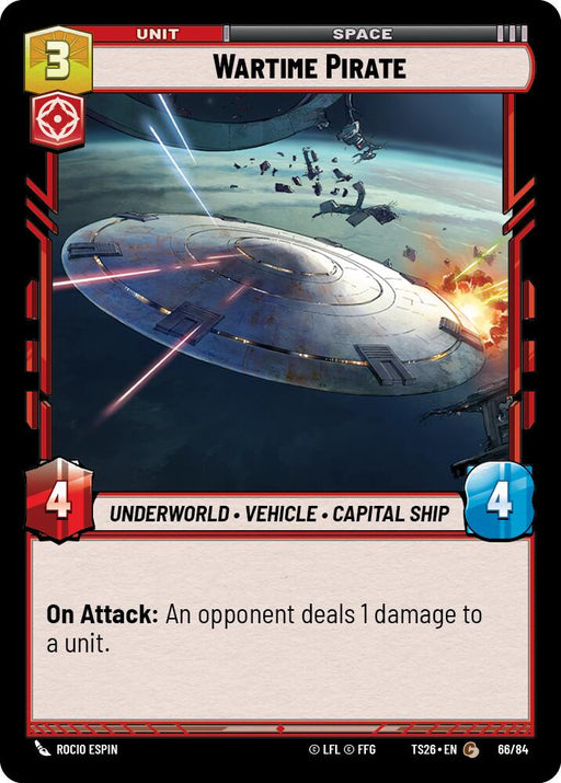 Wartime Pirate (66/84) (66/84) [Twin Suns] - for just $0.15! 