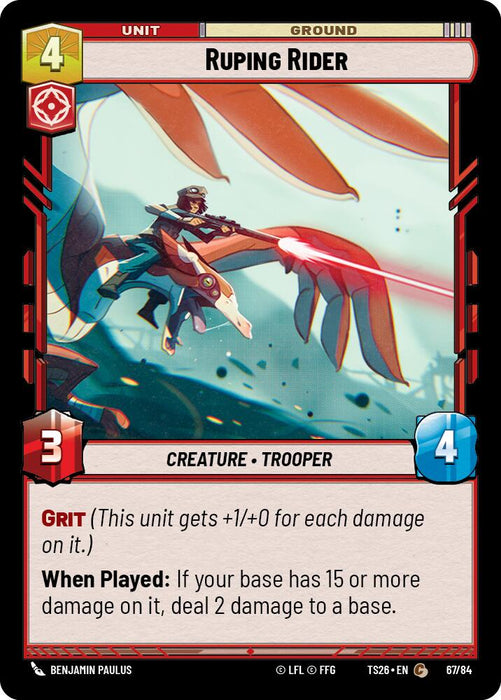 Ruping Rider (67/84) (67/84) [Twin Suns] - for just $0.10! 