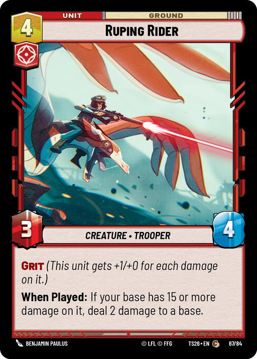 Ruping Rider (67/84) (67/84) [Twin Suns] - for just $0.10! 