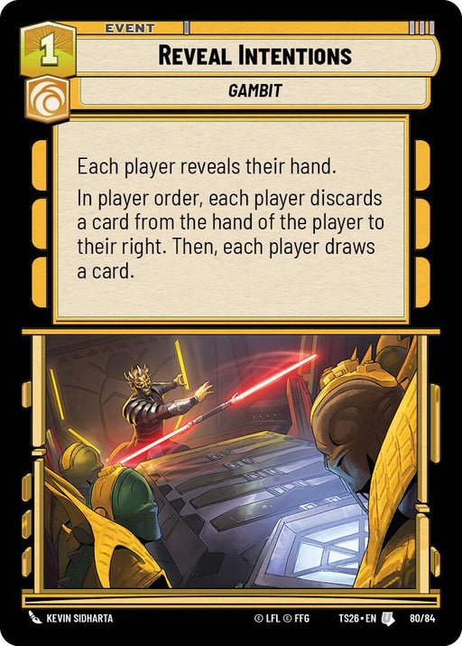 Reveal Intentions (80/84) (80/84) [Twin Suns] - for just $0.15! 