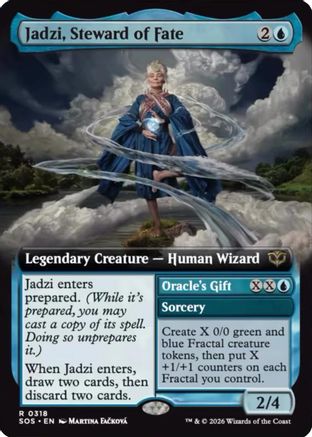Jadzi, Steward of Fate (Extended Art) (SOS-318) - Secrets of Strixhaven - for just $0.15! 