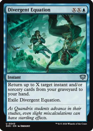 Divergent Equation (SOS-043) - Secrets of Strixhaven - for just $0.08! 