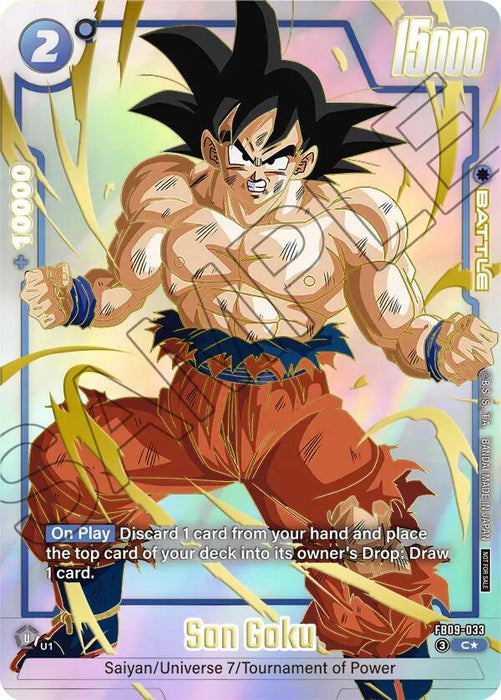 Son Goku (FB09-033) (Limited Pack 26-27 WAVE1) [Fusion World Tournament Cards] - for just $13.50! 