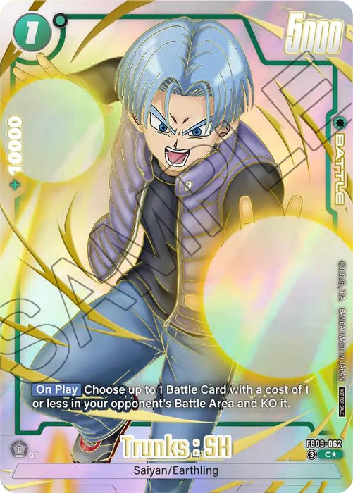 Trunks : SH (Limited Pack 26-27 WAVE1) [Fusion World Tournament Cards] - for just $9! 