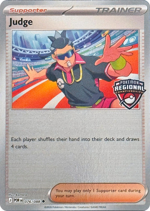 Judge (076/088) (Regional Championships) [League & Championship Cards] - for just $17.05! 