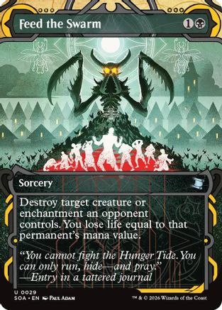 Feed the Swarm (SOA-029) - Secrets of Strixhaven: Mystical Archive Foil - for just $0.16! 