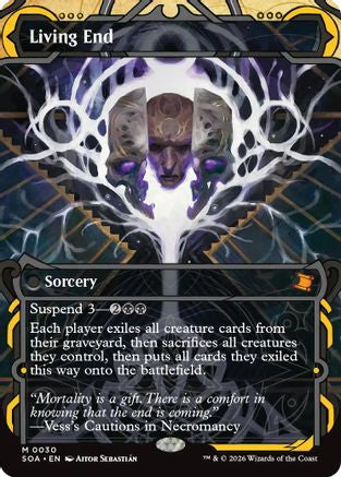 Living End (SOA-030) - Secrets of Strixhaven: Mystical Archive Foil - for just $1.71! 