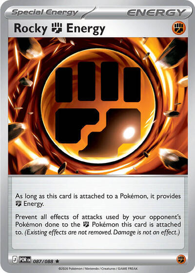 Rocky Fighting Energy (087/088) (Deck Exclusive) [Mega Evolution: Perfect Order] - for just $0.20! 