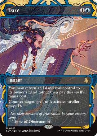Daze (SOA-015) - Secrets of Strixhaven: Mystical Archive - for just $0.40! 