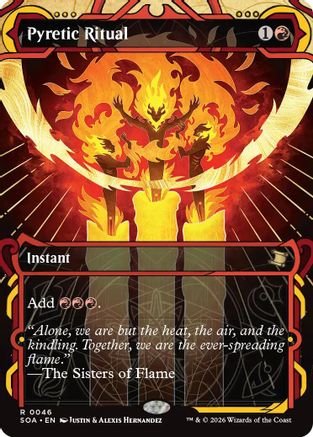 Pyretic Ritual (SOA-046) - Secrets of Strixhaven: Mystical Archive - for just $2.10! 