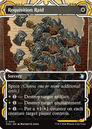Requisition Raid (SOA-010) - Secrets of Strixhaven: Mystical Archive Foil - for just $0.17! 