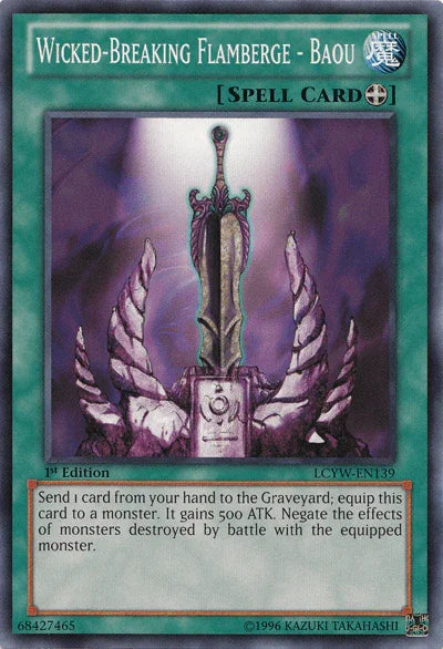 Wicked-Breaking Flamberge - Baou [LCYW-EN139] Common - for just $0.30! 