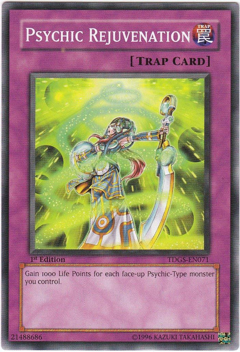 Psychic Rejuvenation [TDGS-EN071] Common - for just $0.15! 