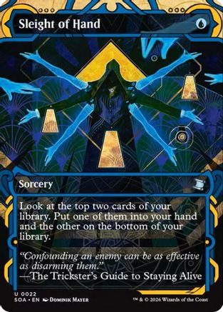 Sleight of Hand (SOA-022) - Secrets of Strixhaven: Mystical Archive - for just $0.08! 