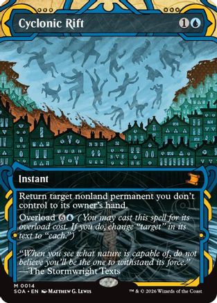 Cyclonic Rift (SOA-014) - Secrets of Strixhaven: Mystical Archive - for just $10.57! 