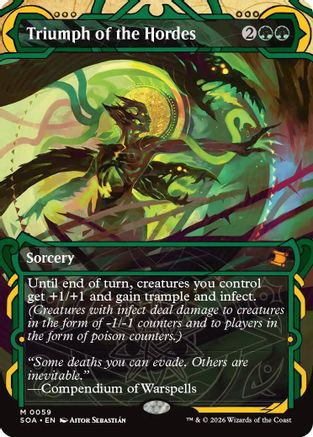 Triumph of the Hordes (SOA-059) - Secrets of Strixhaven: Mystical Archive Foil - for just $5.52! 
