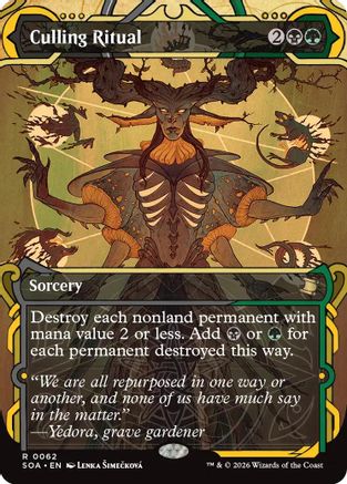 Culling Ritual (SOA-062) - Secrets of Strixhaven: Mystical Archive - for just $0.48! 