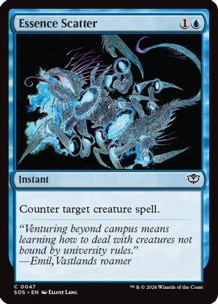 Essence Scatter (SOS-047) - Secrets of Strixhaven - for just $0.05! 