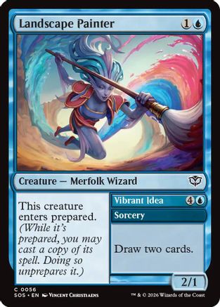 Landscape Painter (SOS-056) - Secrets of Strixhaven Foil - for just $0.04! 