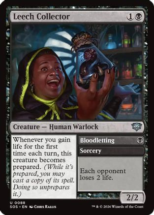Leech Collector (SOS-088) - Secrets of Strixhaven Foil - for just $0.06! 