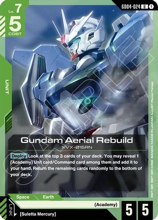 Gundam Aerial Rebuild (GD04-024) - Phantom Aria - for just $0.03! 