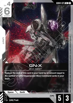 GN-X (GD04-075) - Phantom Aria - for just $0.02! 