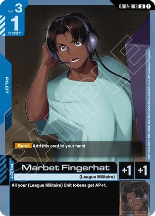 Marbet Fingerhat (GD04-083) - Phantom Aria - for just $0.02! 