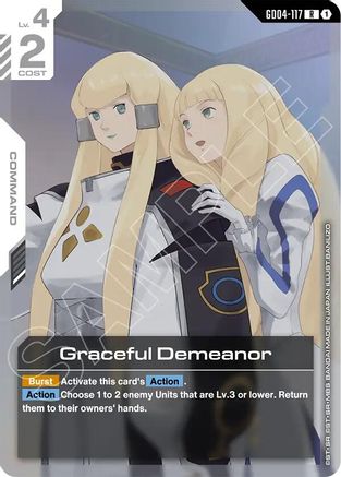 Graceful Demeanor (GD04-117) - Phantom Aria Holofoil - for just $0.47! 