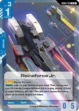 Reineforce Jr. (GD04-121) - Phantom Aria Holofoil - for just $0.08! 