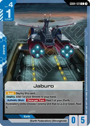 Jaburo (GD04-122) - Phantom Aria - for just $0.01! 