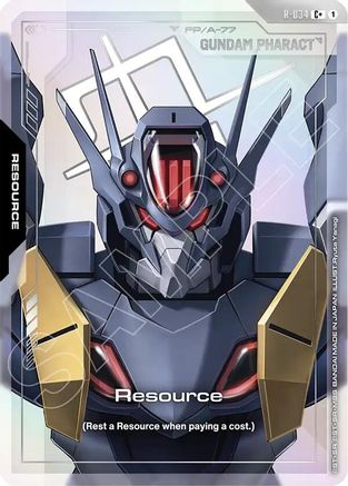 Resource (R-034) (C+) (R-034) - Phantom Aria Holofoil - for just $0.58! 