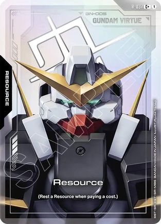 Resource (R-037) (C+) (R-037) - Phantom Aria Holofoil - for just $0.53! 