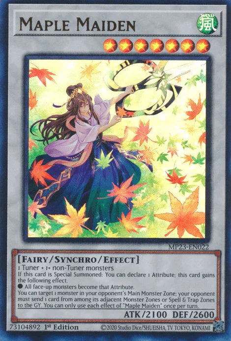 Maple Maiden [MP23-EN022] Ultra Rare - for just $0.10! 