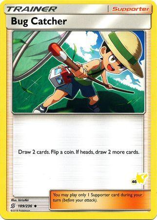 Bug Catcher (189/236) (Pikachu Stamp #46) [Battle Academy 2020] - for just $0.10! 