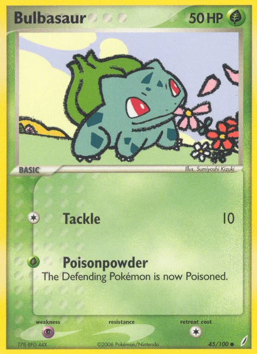 Bulbasaur (45/100) [EX: Crystal Guardians] - for just $4.60! 