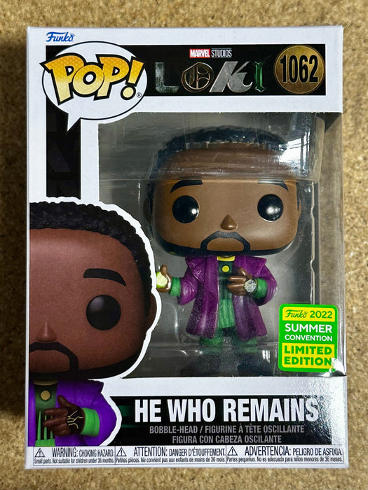 Funko Pop! Marvel He Who Remains #1062 SDCC 2022 Summer Con Vaulted Exclusive - for just $8! 