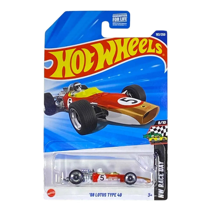 Hot Wheels '68 Lotus Type 48 - HW Race Day Series 8/10 - for just $1.89! 