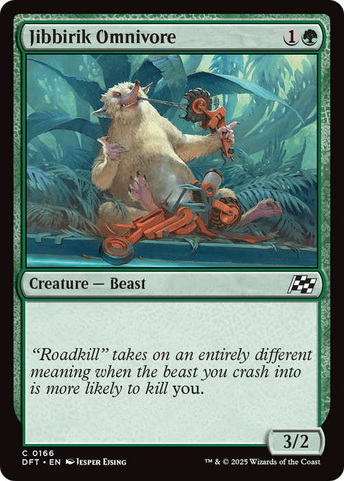 Jibbirik Omnivore (DFT-166) - Aetherdrift - for just $0.03! 