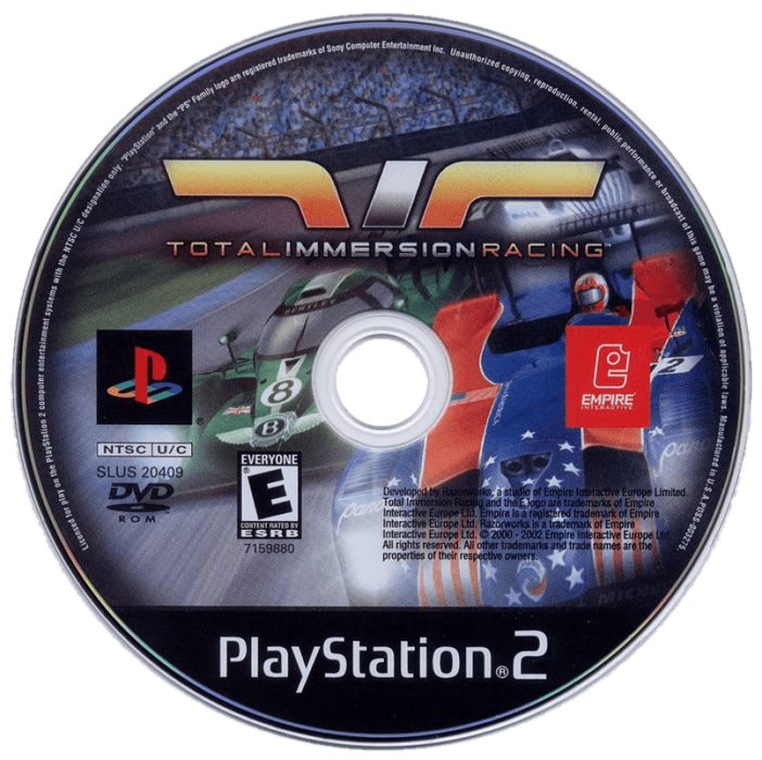 Total Immersion Racing – PlayStation 2 (PS2) - for just $0! 