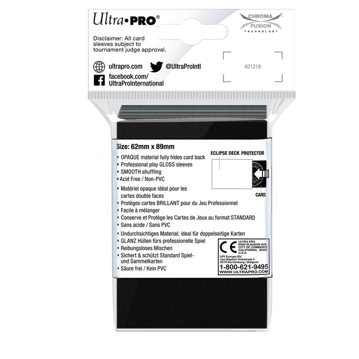 Ultra PRO: Small 60ct Sleeves - Eclipse Gloss (Smoke Grey) - Just $0! Shop now at Retro Gaming of Denver